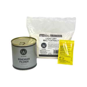 10 Litre Brew Kits: WW Bohemian Pilsner 10/12.5 Litre Kit