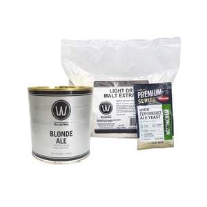 10 Litre Brew Kits: WW Blonde Ale .10/12.5 Litre Kit