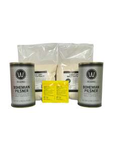 50 Litre Beer Kits: WW Bohemian Pilsner 50 Litre Kit