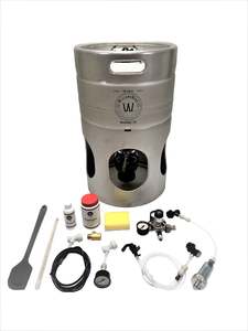 Brewkeg Bundles: BrewKeg25 Starter Pack (Draining Sediment Bottle )