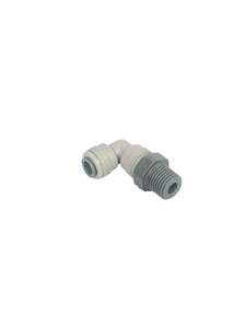 John Guest Fittings: Swivel Elbow 1/4" Tube x 1/4" BSPT