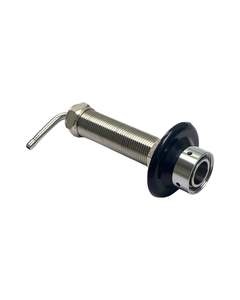 Parts: Ultratap Long Beer Tap Shank - Stainless Steel