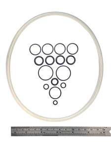 Brewing Hardware: BrewKeg25/50 Lid O-ring Kit (Original Round Lid)