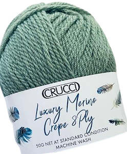 8 Ply: ~Crucci 8 Ply Luxury Merino Crepe