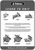 Patons: Patons Leaflet Learn to Knit.