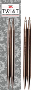 ChiaoGoo TWIST 8cm Stainless Steel Lace Tips.