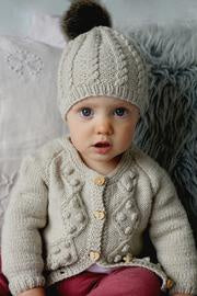 Baby Cakes Bc98 Riley Cardi and Hat (8ply baby)