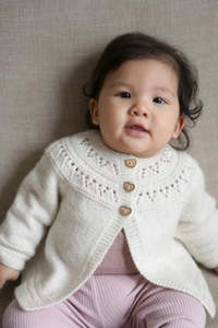 Baby Cakes Bc94 Carolyn Cardigan (3ply/4ply Baby)