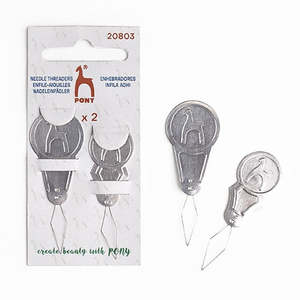 Knitting Needles Tools: Pony Needle Threaders Pack of Two
