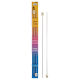 Pony Aluminium 25cm Single Point Knitting Needles.