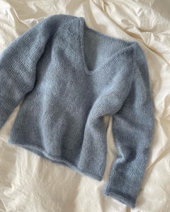 Mohair: Cumulus Blouse - Women's Petite Knit