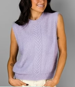 Alpaca Yarns 1411 Whisper Staghorn Vest