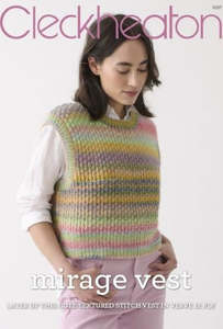 Cleckheaton Pattern 1027 Mirage Vest - 12ply Adult