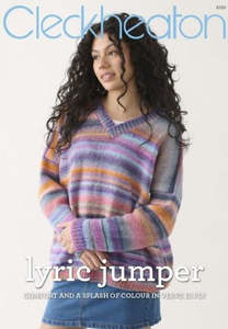 Cleckheaton Pattern 1029 Lyric Jumper - 12ply Adult