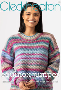 Cleckheaton Pattern 1022 Equinox Jumper - 12ply Adult