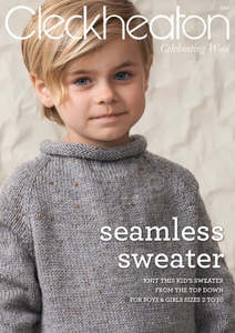 Cleckheaton Pattern 1010 Seamless Sweater - 8ply Child