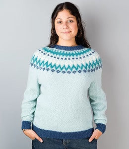Alpaca: 3302 Halo Fair Isle Sweater
