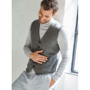 Lana Grossa Pattern - Mens Vest LYBK.0164