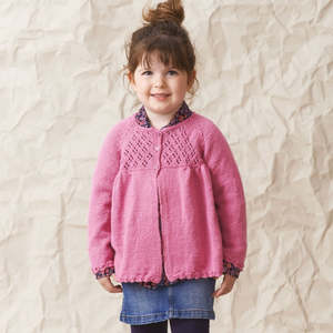 Baby Merino 4 Ply Cardigan Knitting Pattern