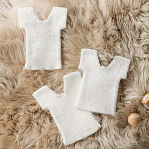 Patons: Baby Merino Vests Knitting Pattern – 3 Styles (2, 3 & 4 Ply)