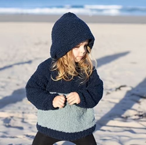 Baby Childrens Patterns: Cloud Hoodie (2510) IN 12-14ply