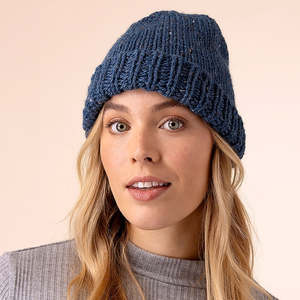 Coastal Beanie Knitting Pattern- w909