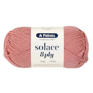 Yarn: Patons Solace 8 Ply