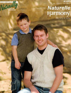Naturally: Sleeveless Pullover in Big Natural DK Kit