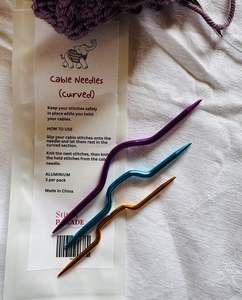 Accessories: Cable Needles (Curved) by Stitch Parade