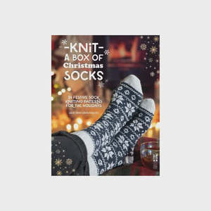 Sock Yarn: Book - Knit a Box of Christmas Socks