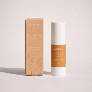 Guiya Minerals: Z-cote Zinc - BB Cream Walnut Wood