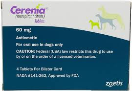 Products: Cerenia 60mg - 4 Tablets