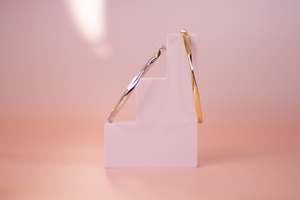 Willow Luxe: Petra Bangle + Huggies