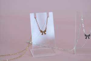 Willow Luxe: Bow Necklace