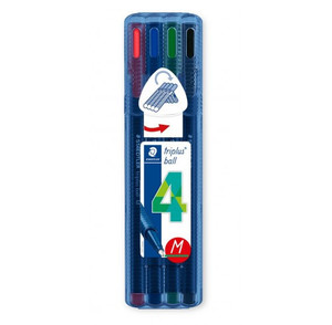 Triplus Ballpoint Pen Pack of 4 - Staedtler Willow Cottage NZ