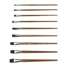 Mercurius Number 18 Paint Brush - Fitchew or Synthetic Willow Cottage NZ