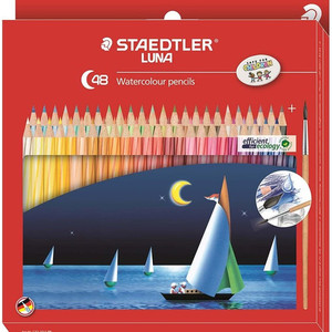 Staedtler Luna Watercolour Pencils - 48 Willow Cottage NZ