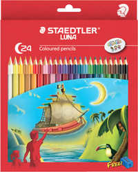 Staedtler Luna Coloured Pencils - 24 Willow Cottage NZ