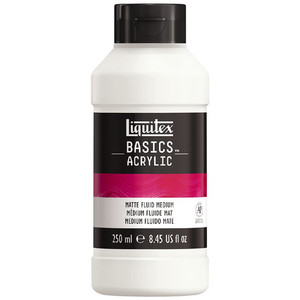 Liquitex Matte Fluid Medium 250ml Willow Cottage NZ