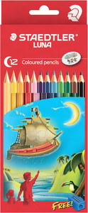 Staedtler Luna Coloured Pencils - 12 pack Willow Cottage NZ