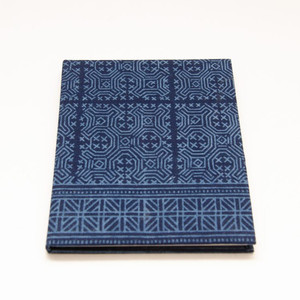 Trade Aid Blue Batik Notebook Willow Cottage NZ