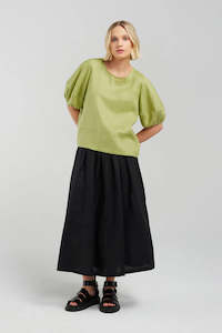 Nyne: Thea Top. Lime.