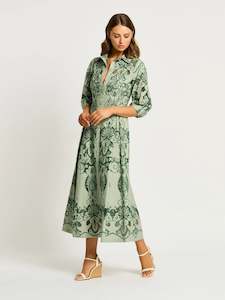Dresses: Moss&Spy: Gemma Shirt Dress .