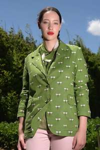 Curate: Curate: Feeling Blazed Jacket. Green.