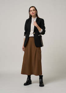 Madly Sweetly. Cipher Blazer. Black