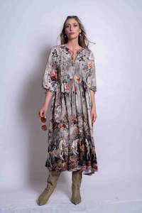 Sheryl May: Sybil Dress. Big Horse Print.