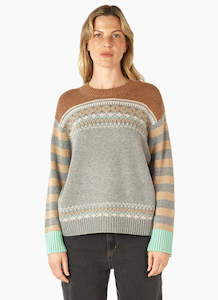 Zaket + Plover:   Fairisle Jumper. Goose.
