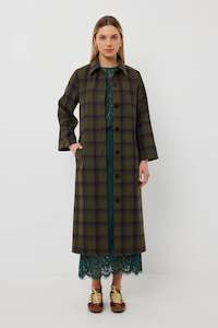 Tuesday: Tuesday: Kamali Coat. Rainforest Check.