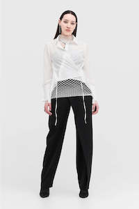 Taylor: Accord Wrap Pant - Black