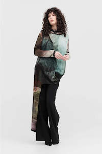 Taylor: Stream Tunic - Ink Print